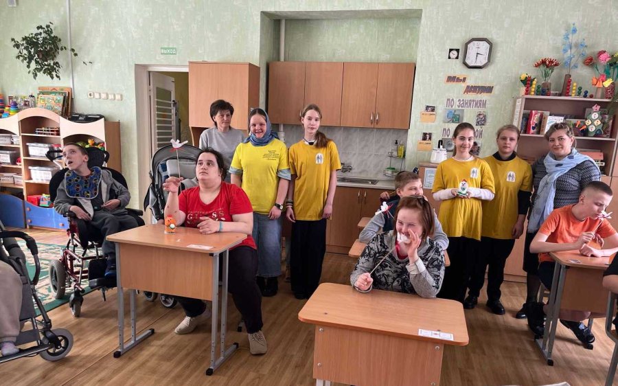 Братчики в гостях у ребят