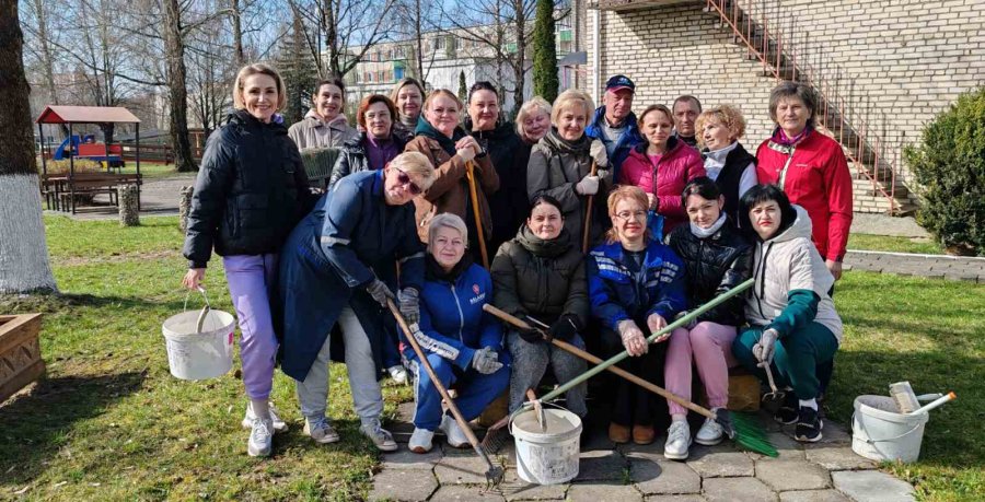 Субботник в ГУО 