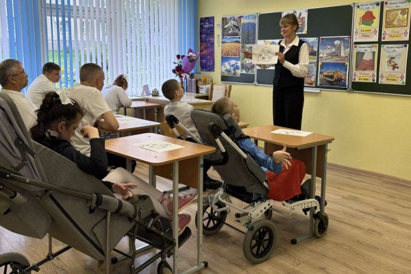 Первый урок под девизом «Знания сегодня — сила и процветания Беларуси завтра!»